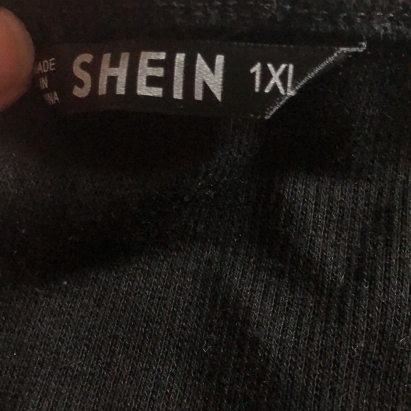 Black Micro Crop Top with Body Straps - Picture 2 of 2